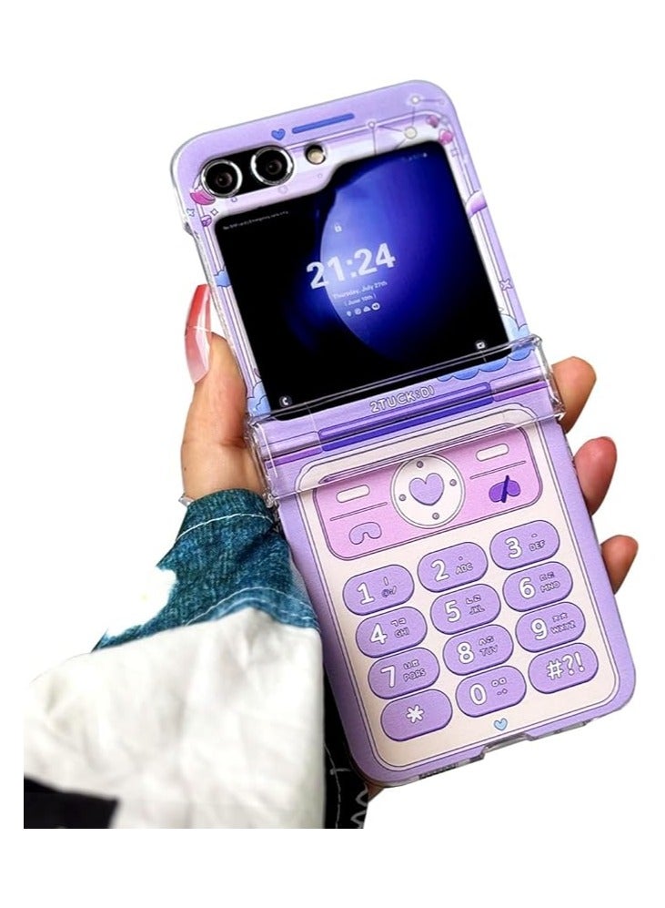 عام حافظة هاتف سامسونج جالكسي Z فليب 6 من سامسونج جالكسي Z فليب 6، حافظة هاتف لطيفة لهاتف جالكسي Z فليب 6 - Image 1