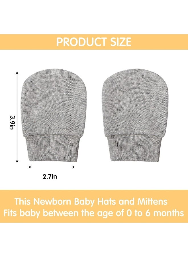 Geyoga Geyoga 18 Pairs Newborn Baby Mittens Infant Toddler Gloves No Scratch Mittens Gloves for 0-6 Months Baby Boys Girls  - Image 3