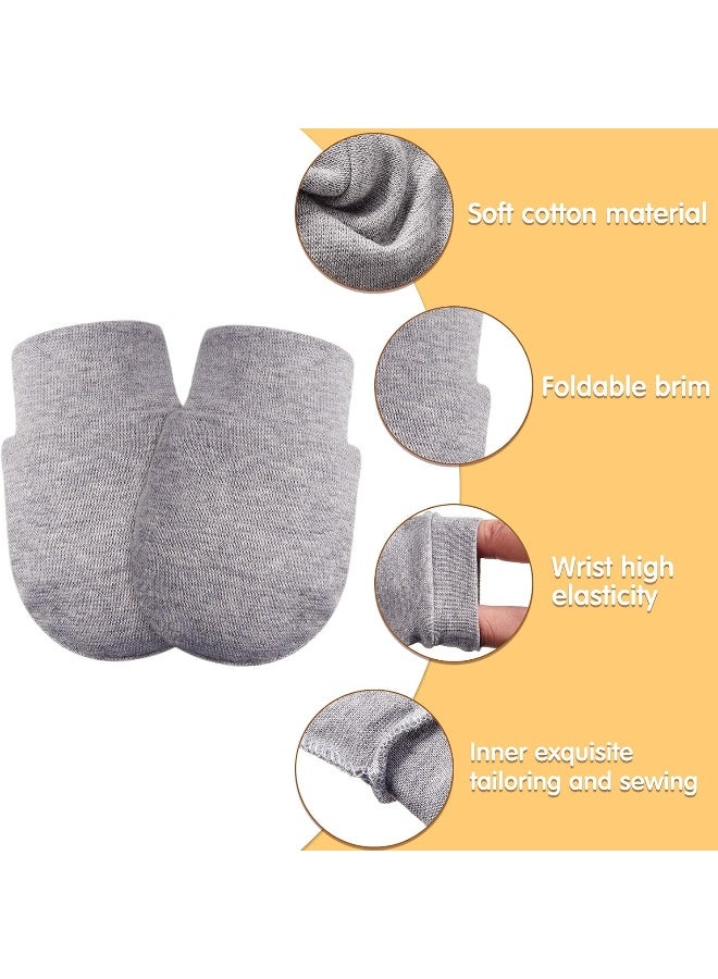 Geyoga Geyoga 18 Pairs Newborn Baby Mittens Infant Toddler Gloves No Scratch Mittens Gloves for 0-6 Months Baby Boys Girls  - Image 2