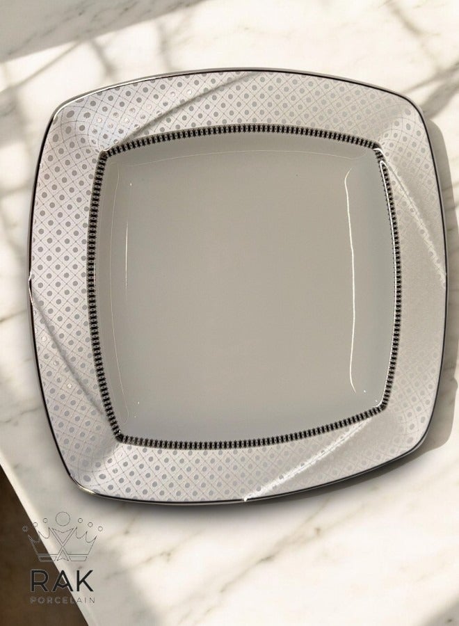 راك بورسلين طقم سفرة فاخر من البورسلين الفاخر - يتكون من ٥٨ قطعة - Image 5