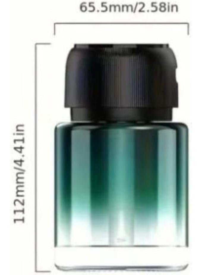 ELTRAZONE Car Fragrance Perfume Diffuser Humidifier Aromatherapy Portable Diffuser Air Freshener  Multi-Mode Adjustable Essential Oil Green, 160ML French Spices - Image 2