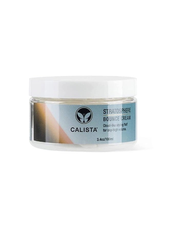 Calista Stratosphere Bounce Cream, Lightweight Volumizing Styling Cream, Body and Bounce Infusing Cream, 3.4 oz. (3.4, Cream) - Image 1