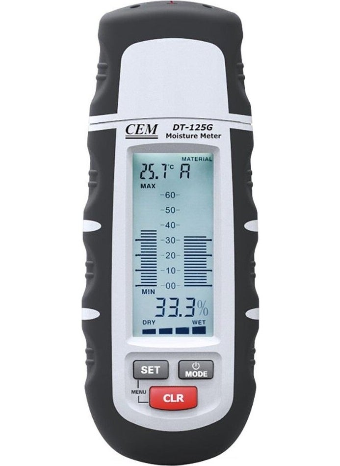CEM Dt 125G Hammered Wood and Building Material Moisture Meter Set  - Image 1