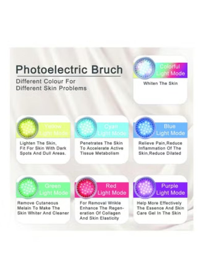 آلة تقشير البشرة الماسية المطورة 5 في 1 ، معدات العناية ببشرة الوجه ، أدوات التجميل للاستخدام المنزلي للعناية بالبشرة - Image 5