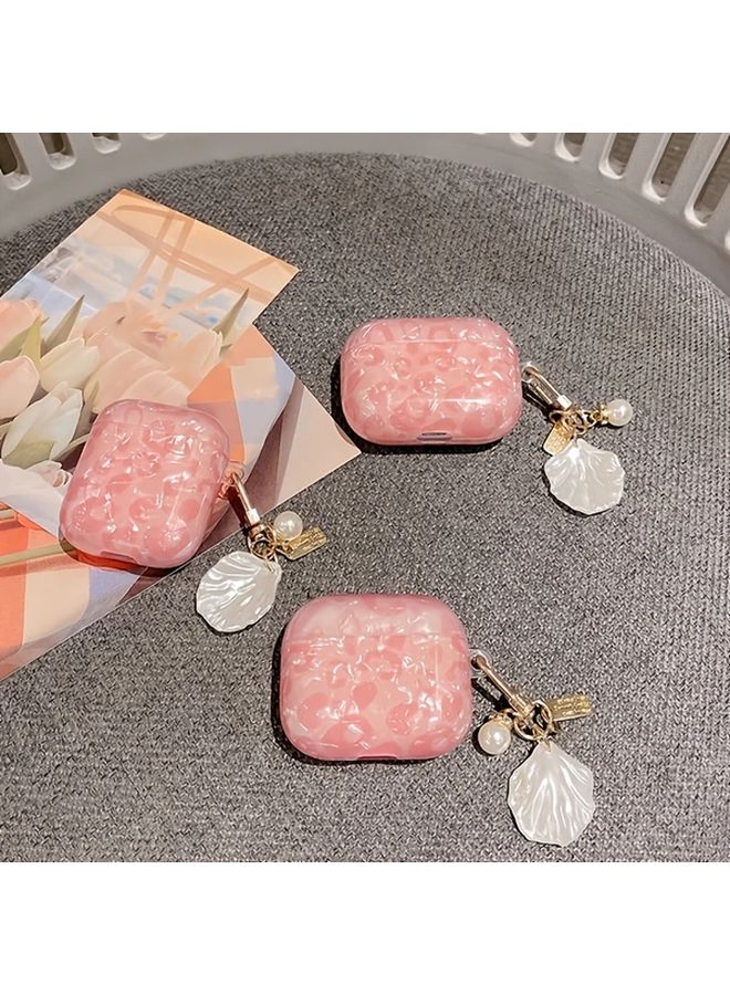 AirPods Pro Pro2 Protective Case Soft Shell Pink Leopard Print Design - Image 5