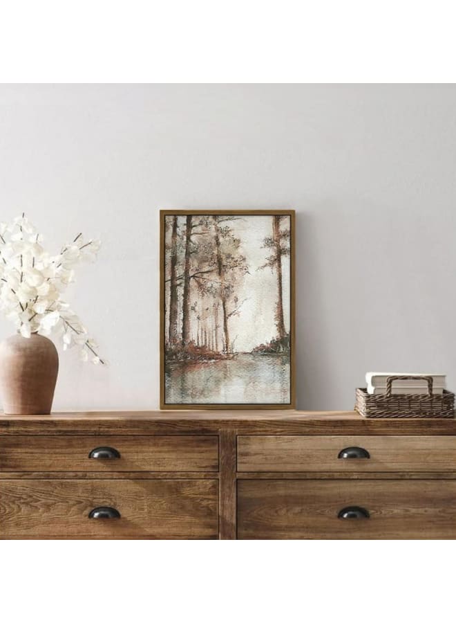 Home Gallery Landscape hand drawing watercolor framed wall art 120x80 - Image 4