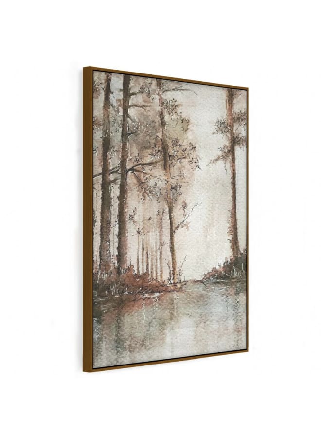 Home Gallery Landscape hand drawing watercolor framed wall art 120x80 - Image 5