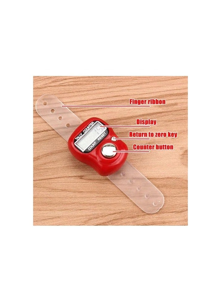 1 Tasbih Counter (Red) - Image 2