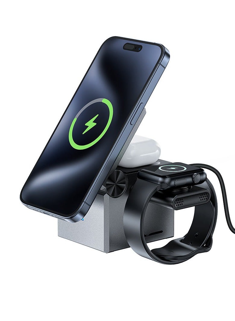 أسيفاست حامل سطح المكتب شاحن لاسلكي سريع E18 - Image 4