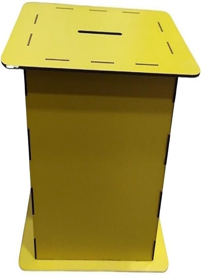 null - Saving challenge piggy bank 5000 L.E Yellow - Image 1