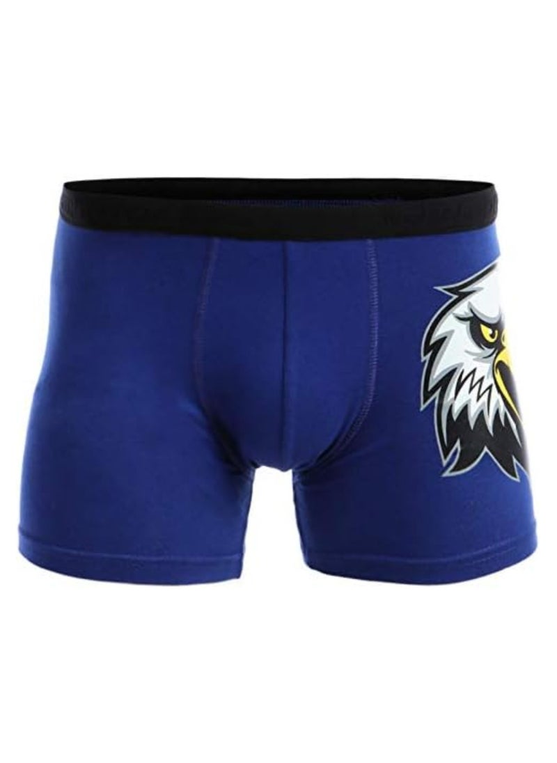 embrator Pack of 3 Printed Cotton Lycra Boxer for Men  - Image 4