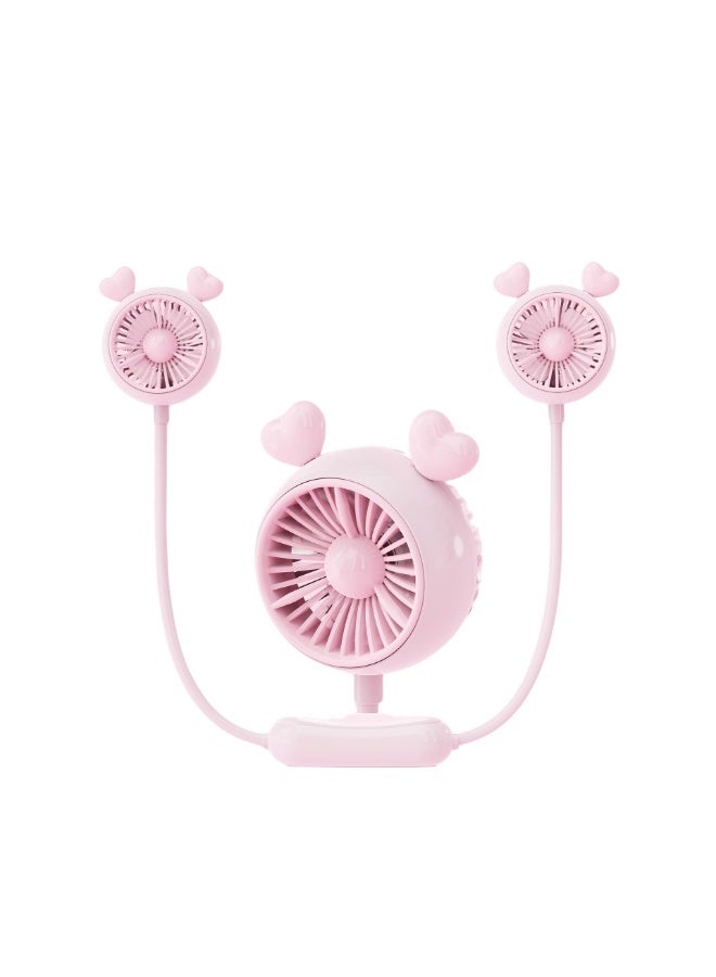 Nariele New USB Mini Portable Electric Hook Neck Small Fan
