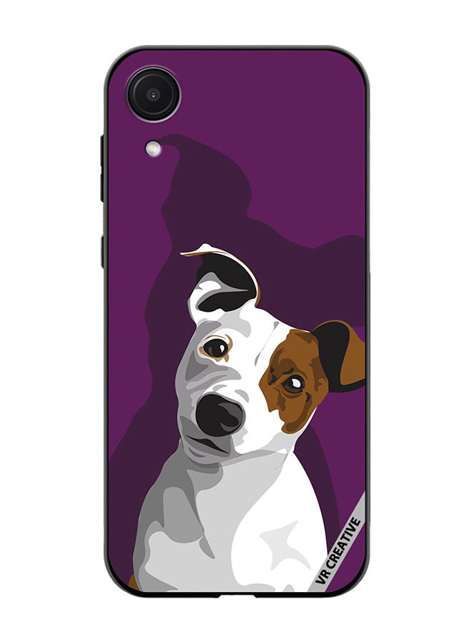 VR CREATIVE Protective Case Cover For Samsung Galaxy A03 Core Dog Design Multicolour - Image 1