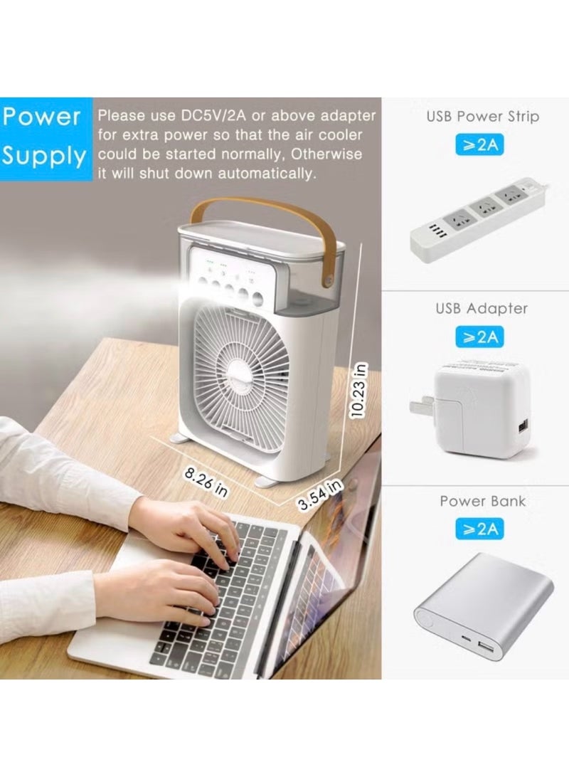 PORTABLE AIR COOLER FAN WITH 3 SPEEDS - Image 2
