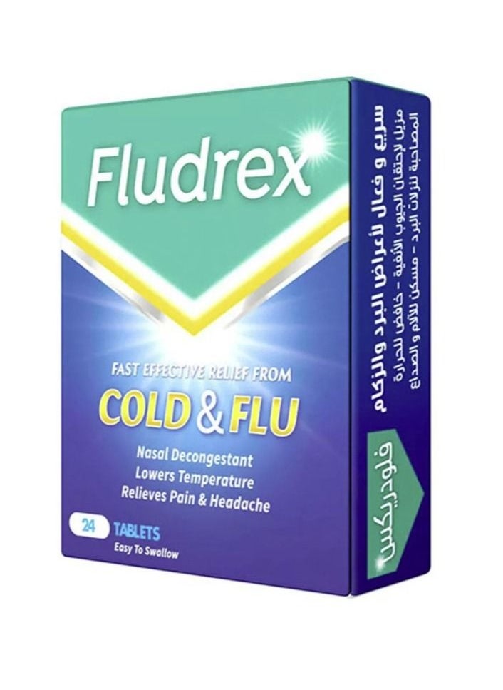 FLUDREX - Fludrex Tablets 24's - Image 1
