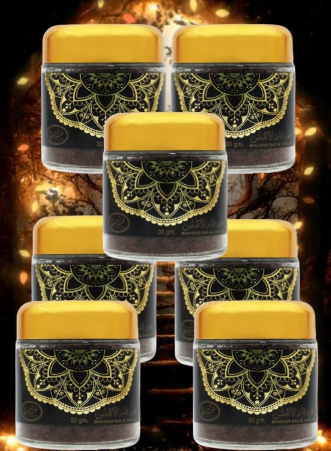 MARAHIB 6 Pieces Bakhour Dar Al Andalus 30g - Image 1