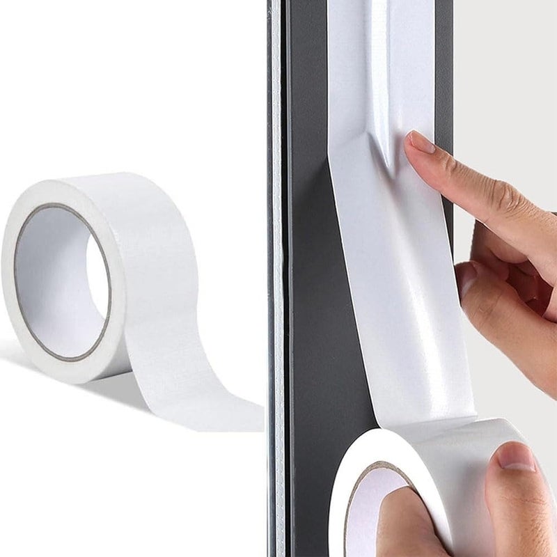 Amuer Window Waterproof Weather Sealing Tape, Self Adhesive Draft Stopper - White - Image 1