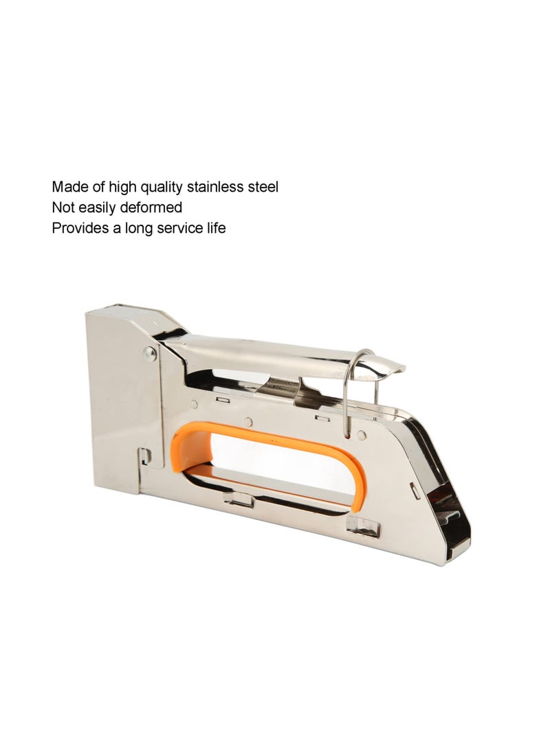 Generic - Multipurpose Manual Stapler Gun - Heavy-Duty Hand Tacker for 13 4-6-8mm Staples - R23-1008F - Image 1