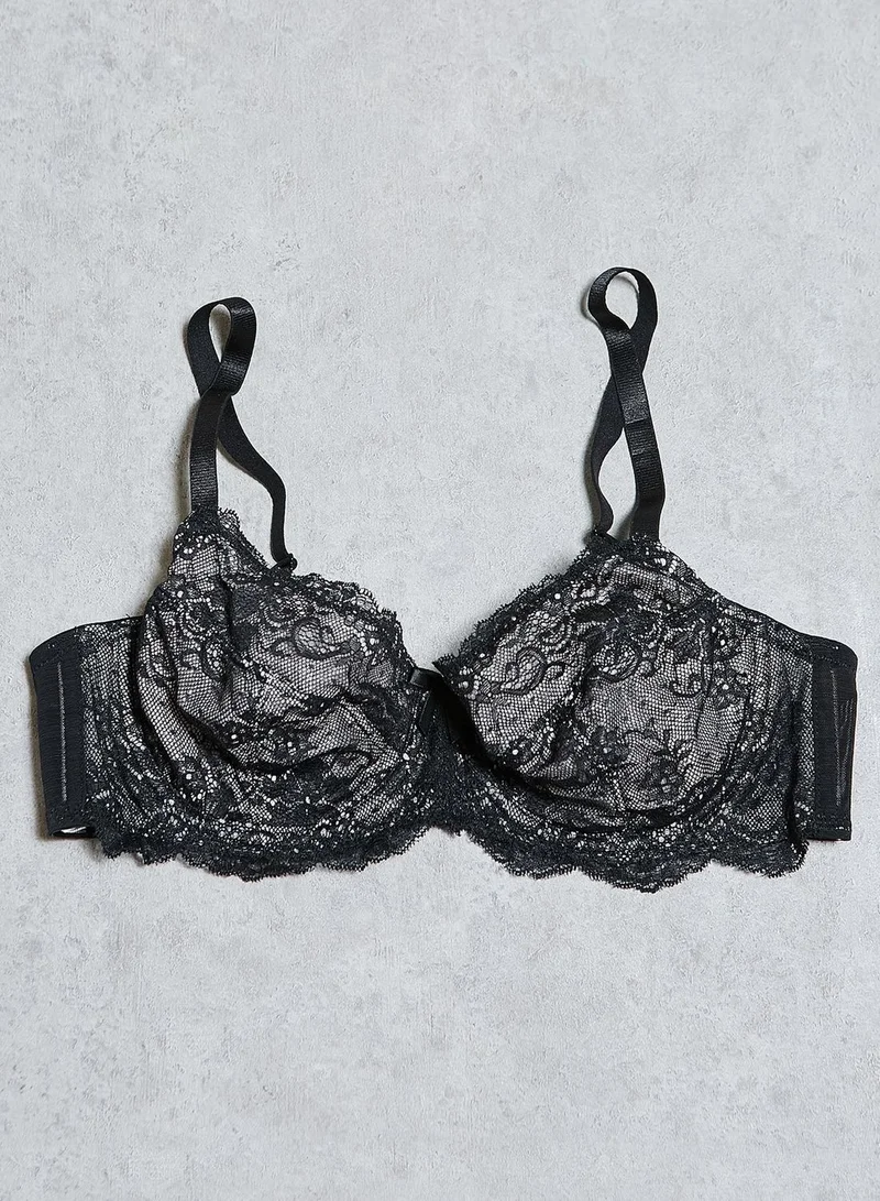 Marie Meili CURVE Scallop Lace Bra