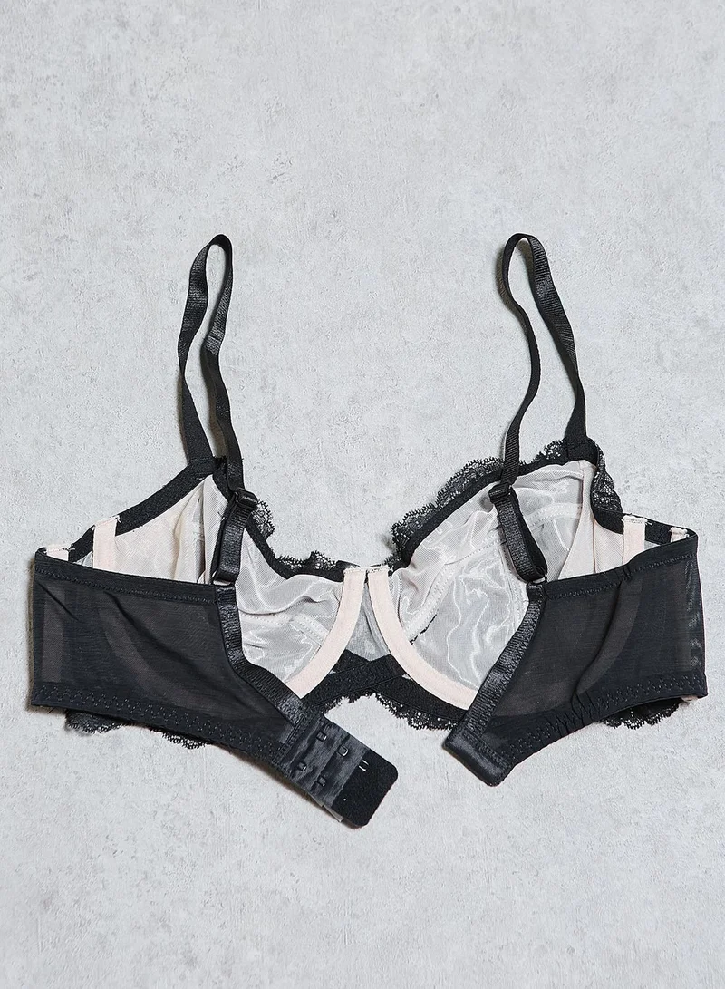 Marie Meili CURVE Scallop Lace Bra