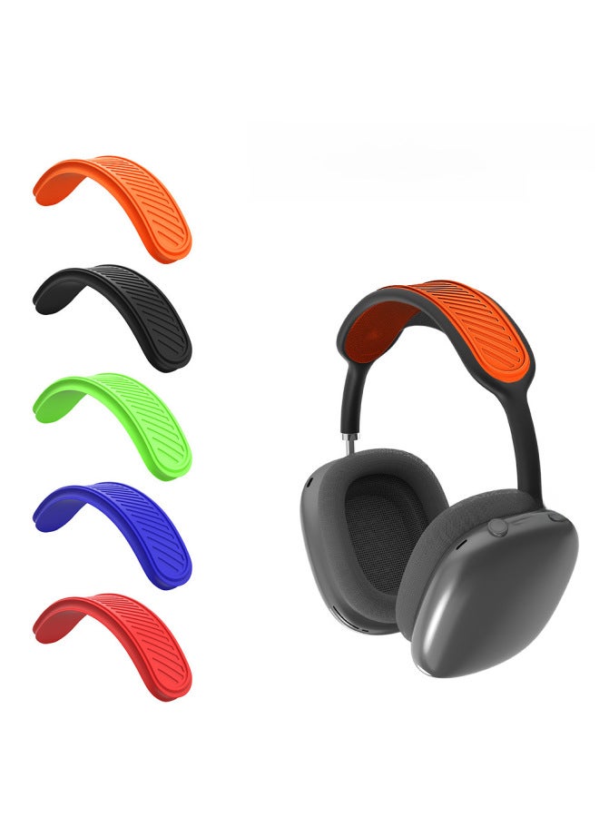 Suitable For Apple For Apple AirPods Max Wireless Bluetooth Headset Protection Beam Cover Silicone Waterproof Cover-Color:T1 Red