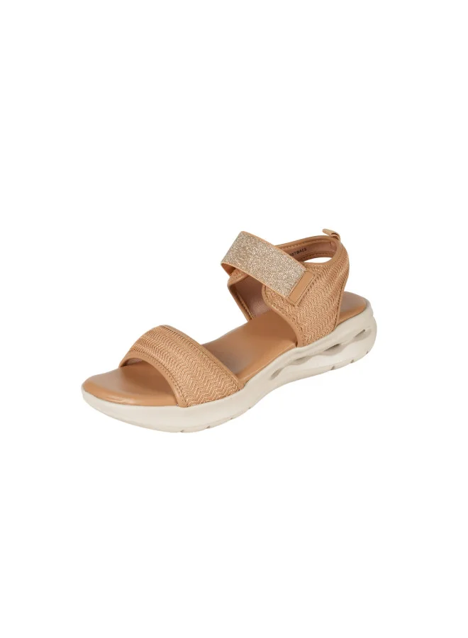 Zayna 221-284 Zayna Ladies Casual Sandals 23ABT59D Beige