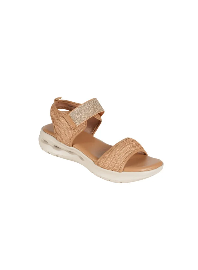 Zayna 221-284 Zayna Ladies Casual Sandals 23ABT59D Beige