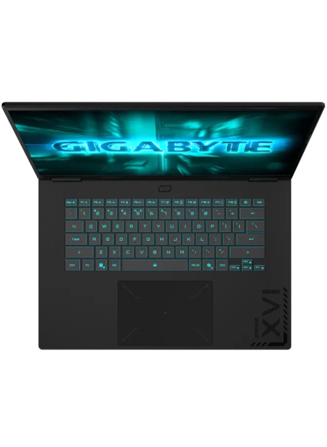 جيجابايت لابتوب ألعاب A16 CVHI3AE894SD بشاشة 16 بوصة عالية الدقة بالكامل (1920x1080)، معالج Intel Core i7 13620H، ذاكرة وصول عشوائي 16 جيجابايت DDR5، قرص صلب SSD بسعة 1 تيرابايت، بطاقة رسومات Nvidia GeForce RTX 5060 بسعة 8 جيجابايت، نظام تشغيل DOS (بدون ويندوز)، لون أسود أسود - Image 3