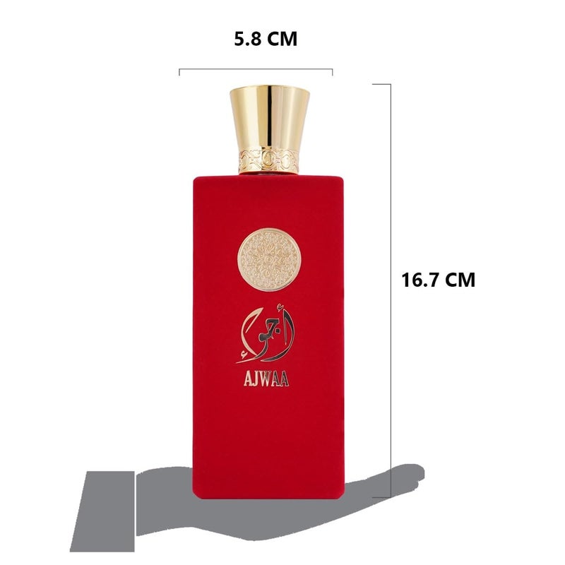 Nusuk AJWAA Concentrated Red women's cologne 3.4 Fl. Oz. Eau de Parfum Spray - Image 5