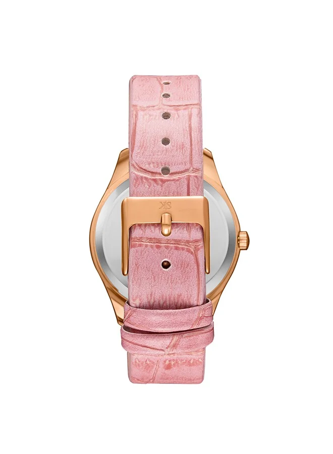 KENNETH SCOTT Women's Polyurethane Analog Watch K23534-RLES - 36 mm