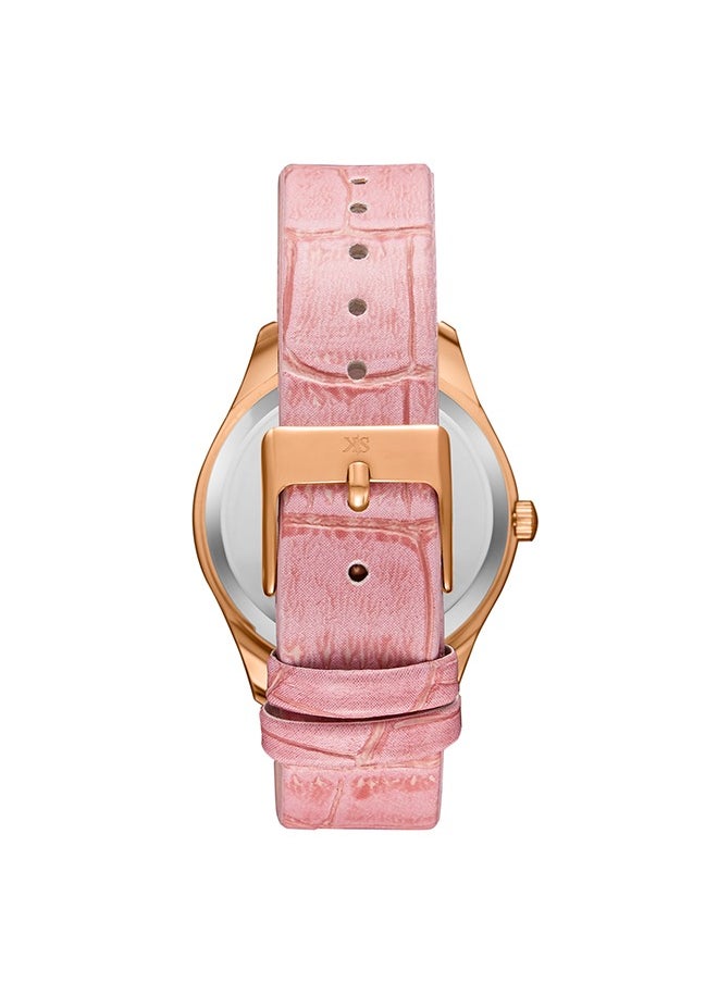 KENNETH SCOTT Women's Polyurethane Analog Watch K23534-RLES - 36 mm  - Image 3