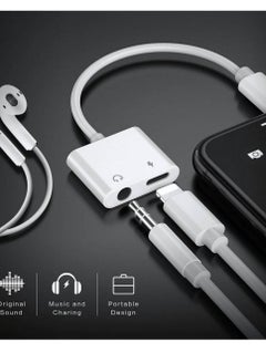 Phone Planet Headphone And Charger Adaptor White  - Image 1