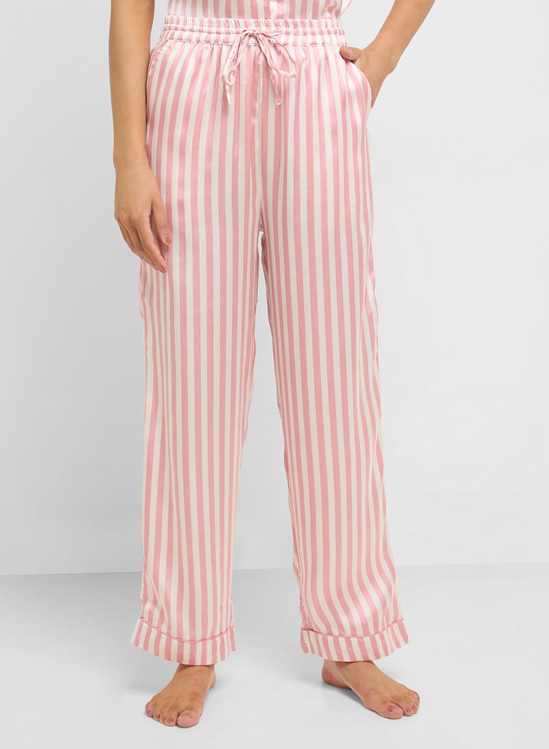 Ginger Stripe Shirt & Pyjama  Set  - Image 4
