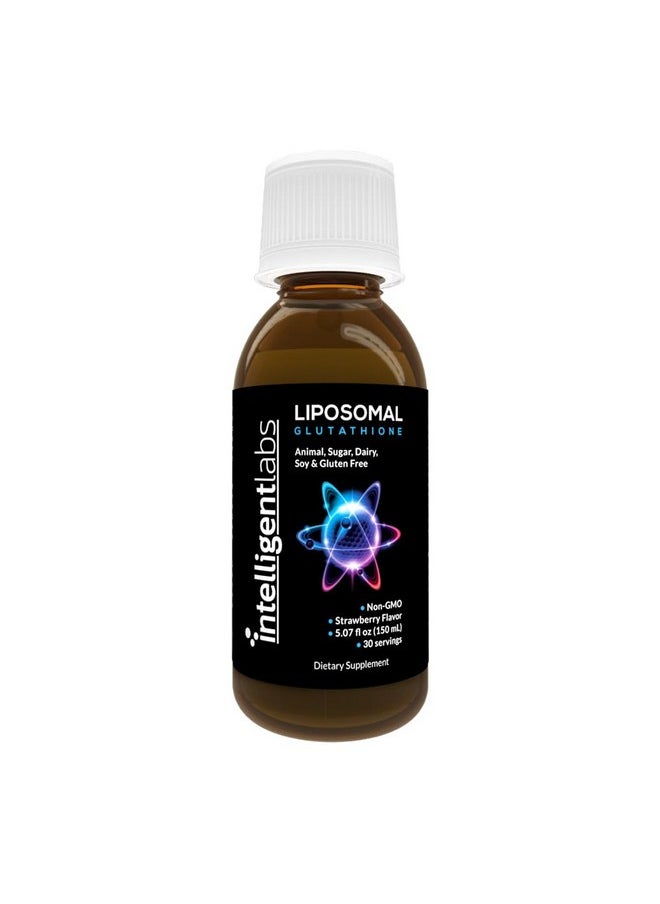 Intelligent Labs Liposomal Glutathione - Highly Advanced Antioxidant, Reduced Setria Glutathione, 500Mg Per Serving Liquid Supplement Organic, 30 Servings  - Image 1
