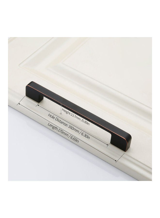 NIBEMINENT Zinc Alloy Cabinet Handle With 2-Piece Screws Oil Rubbed Bronze  - Image 5