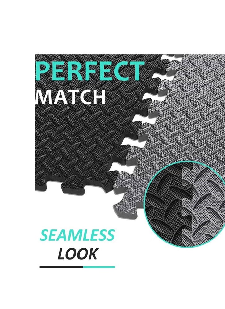 Generic - 6 /12/18/24/36PCS Mat Block Interlocking Foam Tiles Puzzle Mats for Floor EVA Gym Mat Flooring Exercise Equipment Mat for Home Gym Equipment - Image 1