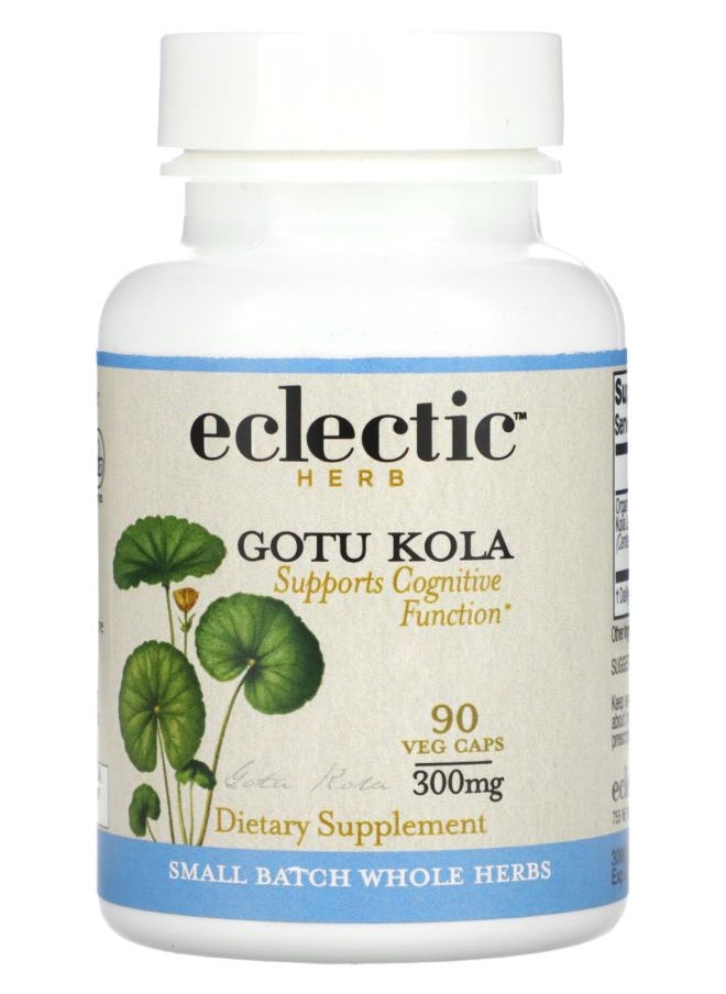 Eclectic Herb Gotu Kola 300 mg 90 Veg Caps 