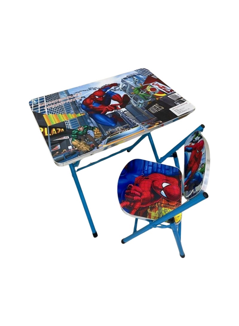 Children Study Table Desk Bench And Chair