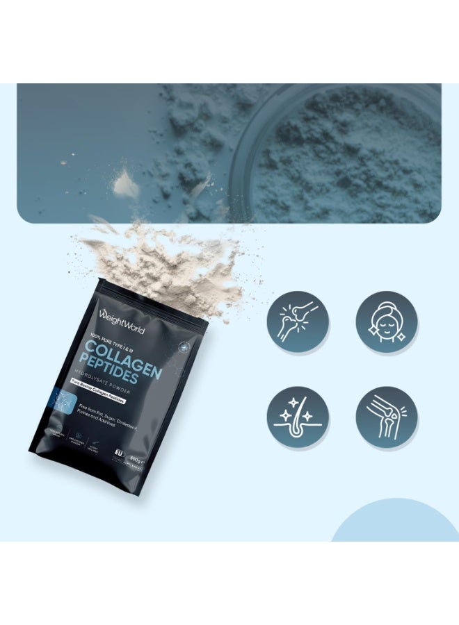 WeightWorld Pure Type I & III Collagen Peptides Hydrolysate Powder – Pure Bovine Collagen Peptides. - Image 3
