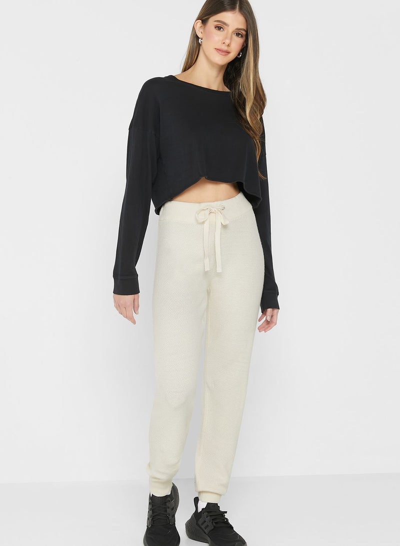 VERO MODA Knitted Ted Drawstring Pants  - Image 4