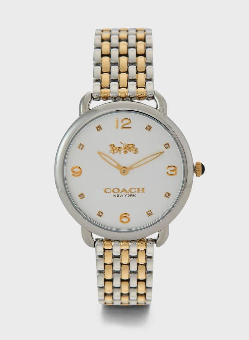 COACH Delancey Slim Analog Watch