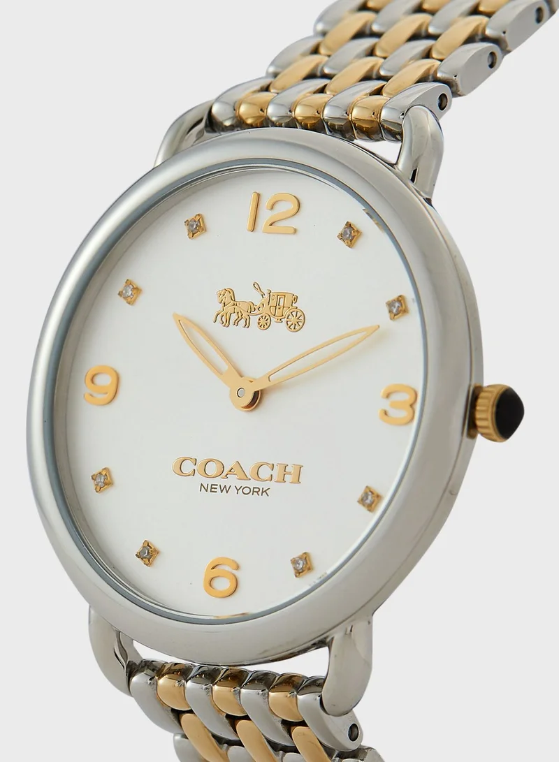 COACH Delancey Slim Analog Watch