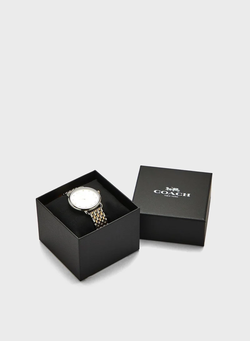 COACH Delancey Slim Analog Watch
