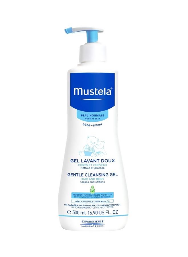 Mustela Pack Of 3 Baby Cleansing And Hydration Essentials Cleansing Gel, Face Cream, Skin Freshener - Image 3