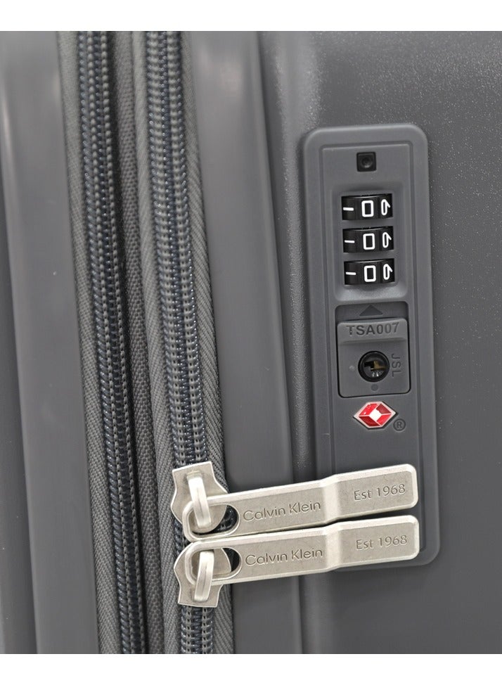Calvin Klein 2-Piece Hardshell Luggage Set with Spinner Wheels, TSA Lock - Expandable Suitcase Trolley for Travel - Image 5
