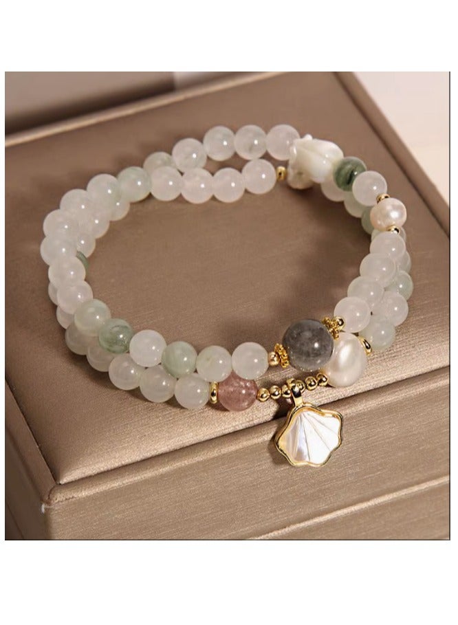 Natural And Exquisite Abacus Bead Bracelet  - Image 2