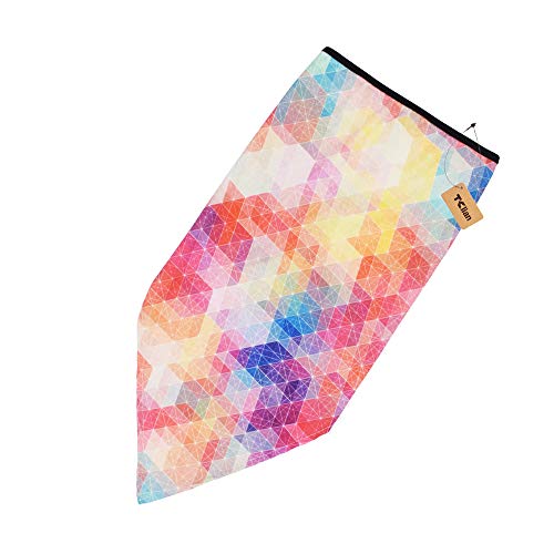 TClian Women UPF 50+ Face Mask Sun Protection Fashion Colorful Neck Gaiter Scarf (FCM-01) - Image 4