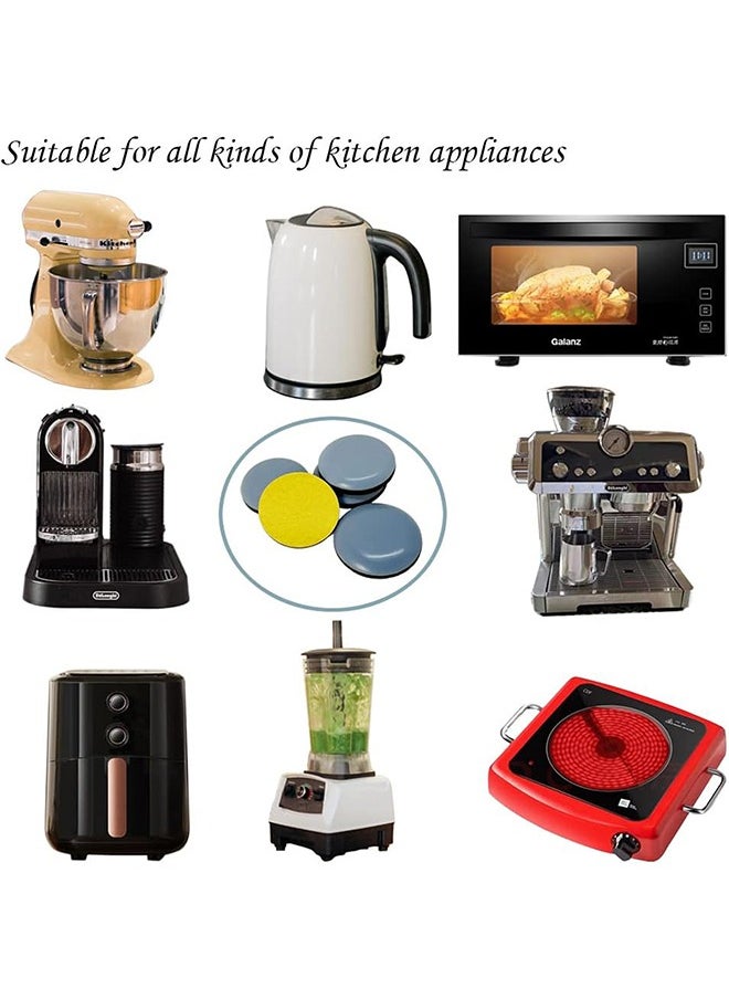 16 Pcs Kitchen Appliance Slider, Appliance Slider, Self-adhesive, Easy to & Space Saving Kitchen Must Have Gadgets Appliance Accessories