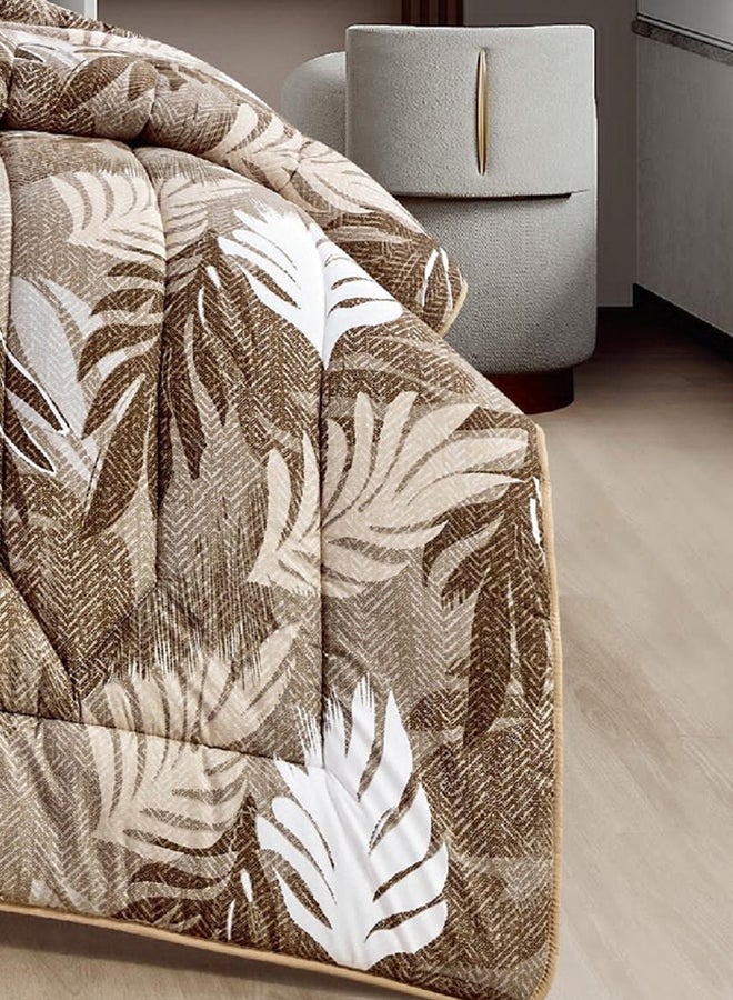 مارك مفرش سرير نفر بتصميم مشجر صيفي حصري وجذاب مصنوعة من المايكروفايبر الصيفية، مقاس 170*220 سم - Image 4