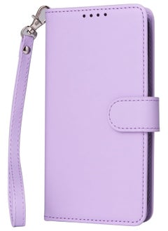 General Wallet Case Compatible with Samsung Galaxy S24 Ultra Wallet Case Detachable Back Cover with Card Holder/Wrist Strap, PU Leather Flip Folio Case with Magnetic Stand Shockproof Shell  - Image 3